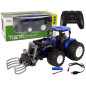 Zdalnie Sterowany Traktor z Chwytnikiem Niebieski EAN: 5905323215504