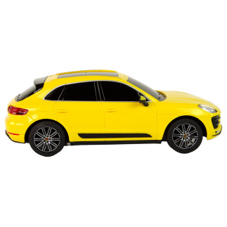 Auto r/c porsche macan turbo 1:24 rastar żółty