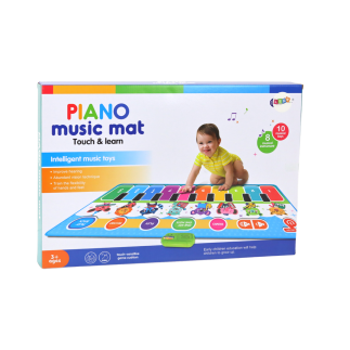 Mata muzyczna interaktywna edukacyjna do tańczenia instrumenty dźwięki