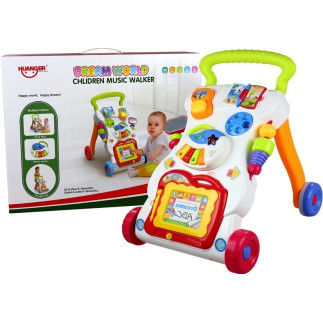 Pchacz chodzik telefon pianinko znikopis 3 w 1