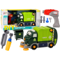 Śmieciarka Kreskówkowa Do Skręcania Ruchoma DIY Zielona EAN: 5905991018759