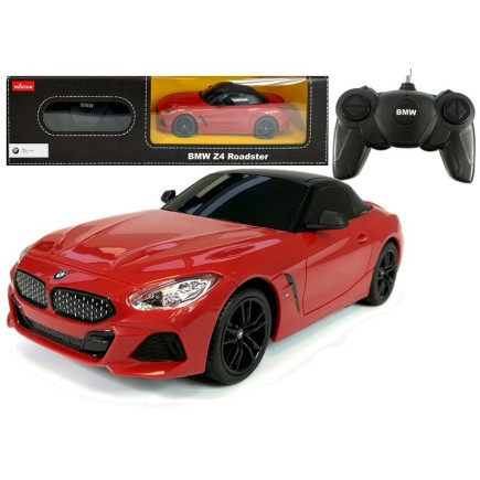 Auto r/c bmw z4 roadster rastar 1:24 czerwone