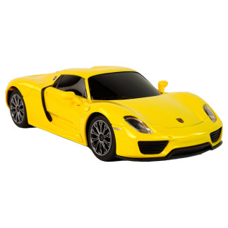 Auto r/c porsche 918 1:24 rastar żółte