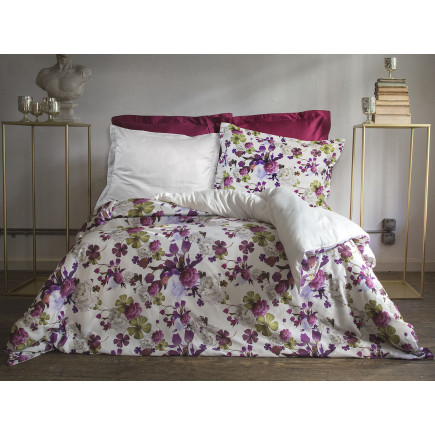 Pościel satyna bawełniana(p) kalina/160x200 luxury premium