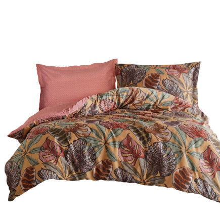 Pościel Satyna Bawełniana Greta Terra Luxury Premium 160x200 EAN: [wprowadź kod EAN]