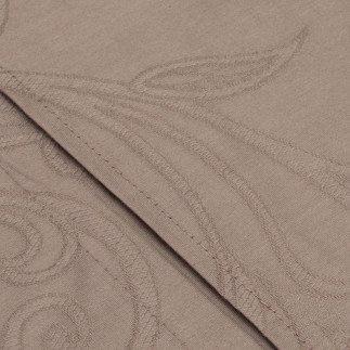 Pościel satyna bawełniana żakardowa(p) sadra 1/220x200 jacquard (promocja)