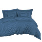 Pościel Satyna Bambusowo-Bawełniana Stripe Cornflower +2X70X80 Z Listwą +4X40X40 Bamboo EAN: [wprowadź EAN]
