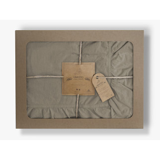 Pościel bawełniana oxfordtan/220x200(p) stonewashed