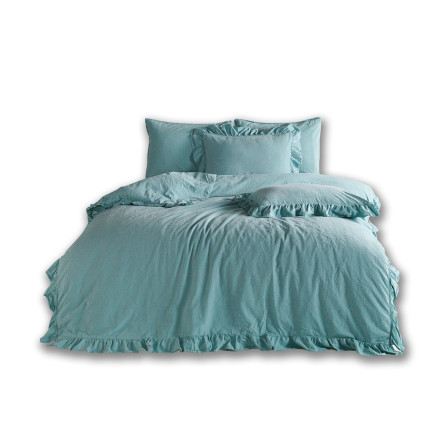 Pościel Bawełniana Mineral Blue Stonewashed 220x200 EAN: [wstaw EAN]