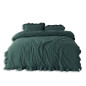 Pościel Bawełniana Dark Green Stonewashed 220x200 EAN: [wprowadź EAN]