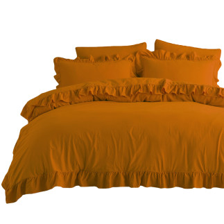 Pościel Bawełniana Sudan Brown Stonewashed 220x200 EAN: [wstaw_ean]