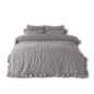 Pościel Bawełniana Opal Grey Stonewashed 160x200 EAN: [tutaj wstaw EAN]
