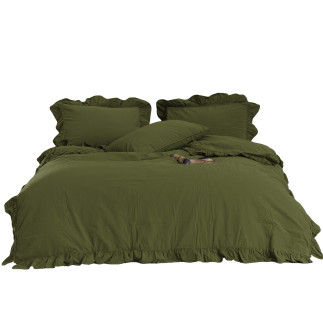 Pościel Bawełniana Olive Stonewashed EAN: [tu wpisz ean]