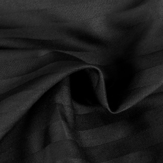 Pościel satyna bawełniana cizgili black/220x200 exclusive