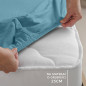 Prześcieradło Jersey Elastan Z Gumką Niebieski 160x200/30 EAN: .