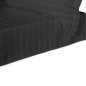 Prześcieradło Satyna Bambusowo-Bawełniana Stripe Black EAN: [wprowadź EAN tutaj]