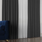 Lukrecja Tkanina Dekoracyjna 310cm Ciemny Grafit EAN: 5907693288461