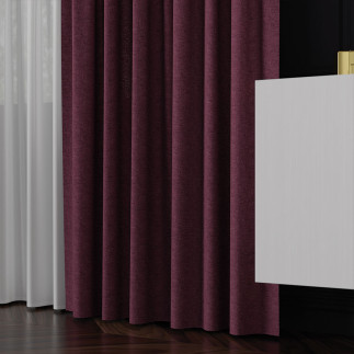 Lukrecja tkanina dekoracyjna 310cm burgundowa 020 EAN: 5907693288256