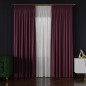 Lukrecja tkanina dekoracyjna 310cm burgundowa 020 EAN: 5907693288256