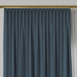 Lukrecja tkanina dekoracyjna, wysokość 310cm, kolor 028 jasno niebieski