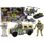 Zestaw Militarny Wojskowy z Wozem Bojowym i Helikopterem + EAN: 5905991020158
