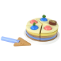 Drewniane Ciasto Tort Kawałki 8 el. EAN: 5905515354837