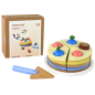 Drewniane Ciasto Tort Kawałki 8 el. EAN: 5905515354837