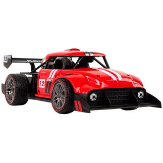Auto zdalnie sterowane sportowe r/c 1:16 czerwone para wodna