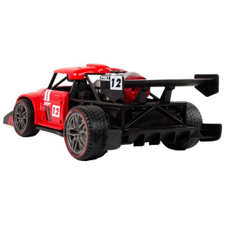 Auto zdalnie sterowane sportowe r/c 1:16 czerwone para wodna