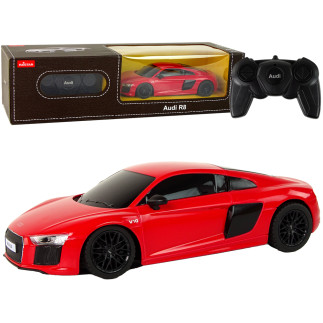 Auto r/c audi r8 1:24 rastar czerwone