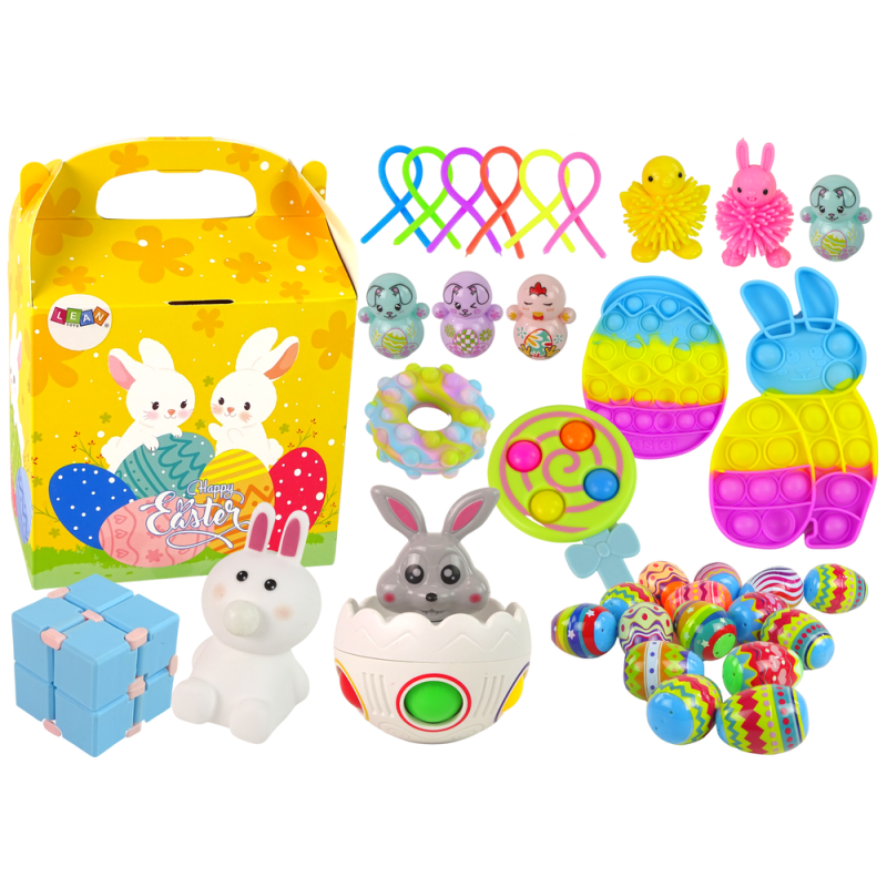 Zestaw Zabawek Wielkanocnych Fidget Toys z Pisankami Dekoracyjnymi EAN: 5905323216792