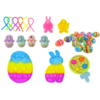Zestaw Zabawek Wielkanocnych Fidget Toys z Pisankami Dekoracyjnymi EAN: 5905323216792