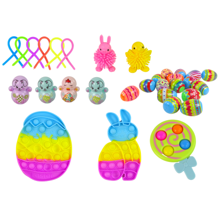 Zestaw Zabawek Wielkanocnych Fidget Toys z Pisankami Dekoracyjnymi EAN: 5905323216792