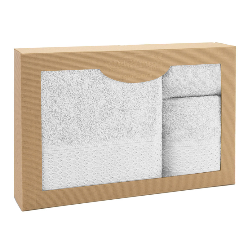 Ręcznik D Bawełna 100% Solano Biały Kpl. 30x50 + 50x90 + 70x140 EAN: [wprowadź EAN]