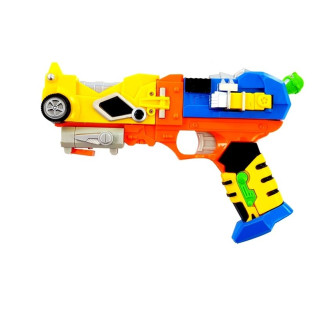 Pistolet na strzałki piankowe robot 2w1 maska