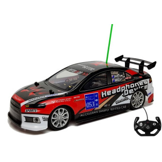 Sportowe autko zdalnie sterowane R/C 27MHz czerwone - EAN: 5904665996638