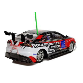 Sportowe autko zdalnie sterowane r/c 27mhz czerwone