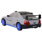 Autko sportowe zdalnie sterowane r/c 1:24 szare wymienne koła