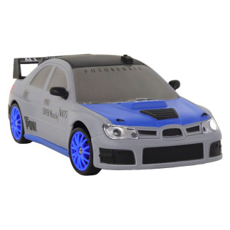 Autko sportowe zdalnie sterowane r/c 1:24 szare wymienne koła