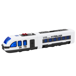 Pociąg Pasażerski z Tory do Skręcania DIY - Dźwięki i Światła, EAN: 5905991018551