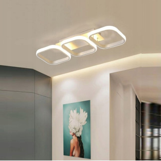 Zd118a lampa wisząca plafon biały 33w