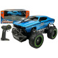 Niebieskie auto zdalnie sterowane R/C 6.5 km/h z wysokimi kołami - EAN: 5904665996607