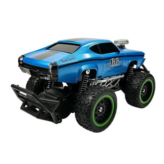 Auto zdalnie sterowane r/c 6.5 km/h wysokie koła niebieskie