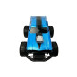 Niebieskie auto zdalnie sterowane R/C 6.5 km/h z wysokimi kołami - EAN: 5904665996607