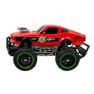 Auto zdalnie sterowane r/c 6.5 km/h wysokie koła czerwone