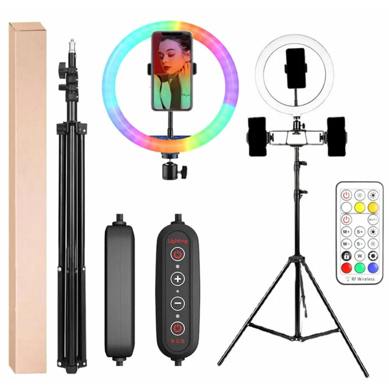 Lampa Pierścieniowa do Selfie LED 210 cm Zd67d, EAN: 5907621833282