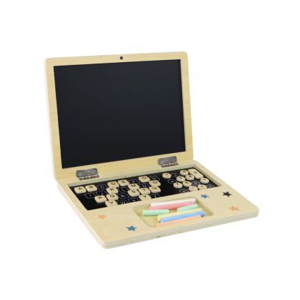 Tablica Drewniana Laptop Kreda EAN: 5905515354790