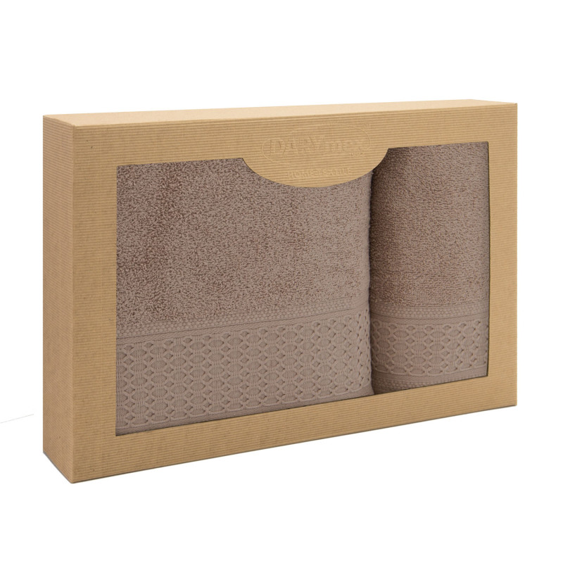 Ręcznik D Bawełna 100% Solano Beż Kpl. 50X90 + 70X140 EAN: [wpisz EAN]