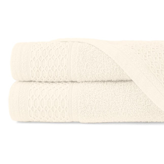 Ręcznik D Bawełna 100% Solano Ecru Kpl. 50X90+70X140 EAN: [wstaw ean]