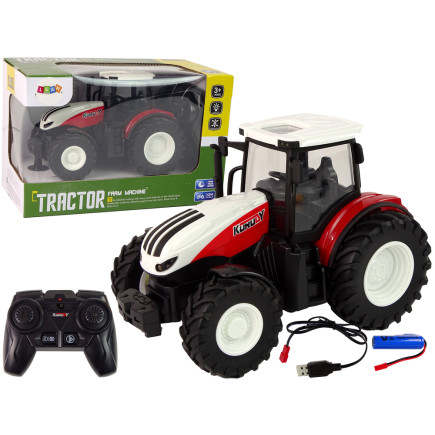Traktor 1:24 zdalnie sterowany r/c pilot farma